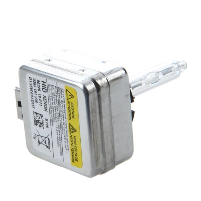 2 bombillas de faros delanteros de xenón HID D1S de 35 W, 8000 K, 12 V CC para automóviles