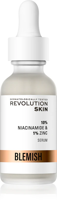 Sérum Revolution Skincare com Niacinamida 10% + Zinco 1% para Poros Dilatados
