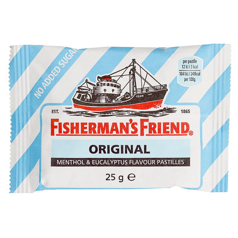 Amico del pescatore 25 g Blu, senza zucchero