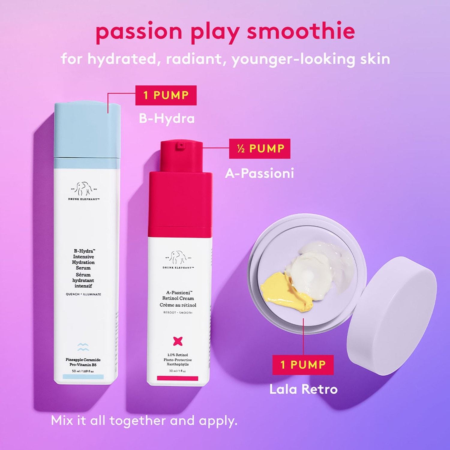 Drunk Elephant Gesichtscreme A-Passioni Retinolcreme - 10 ml