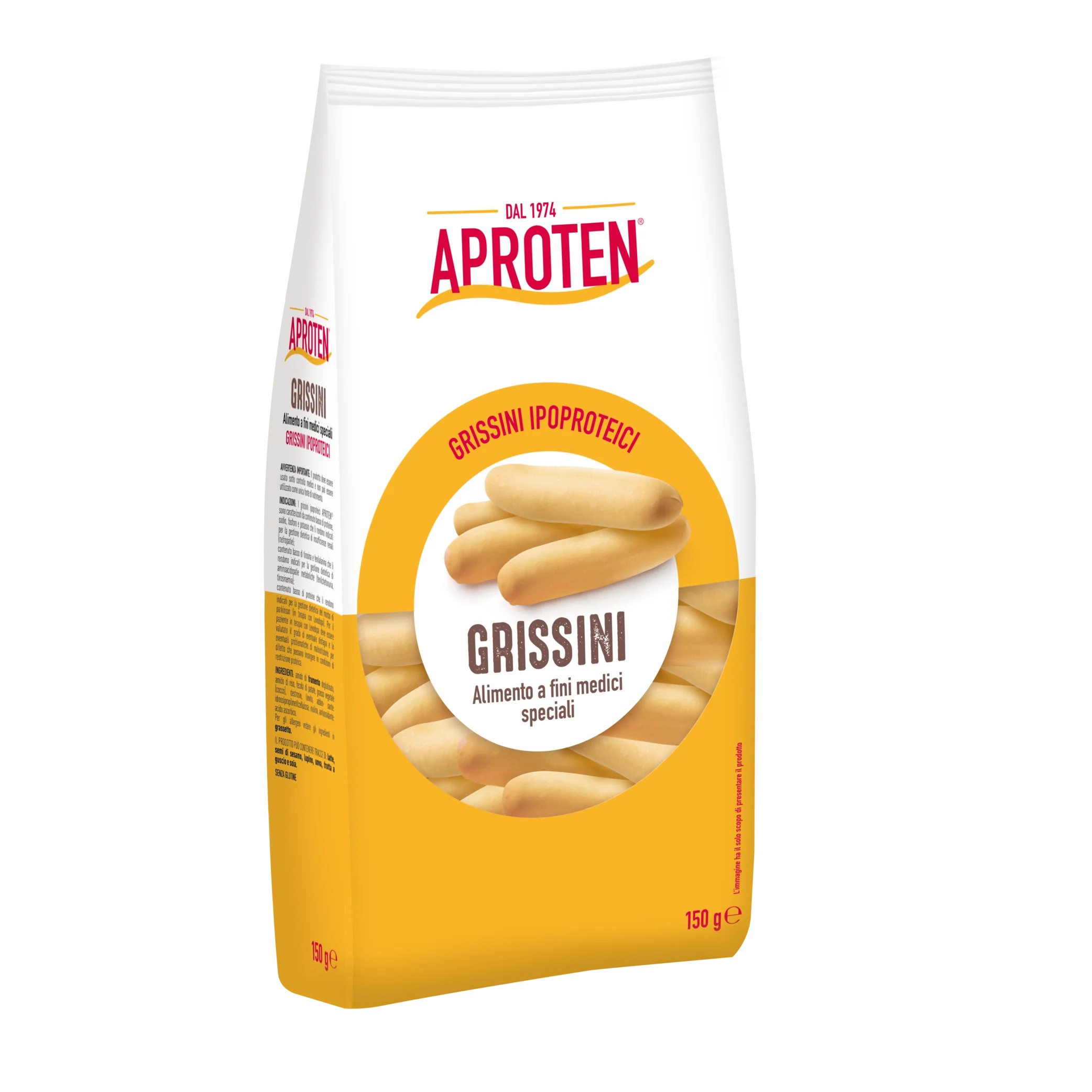 APROTEN Aproten Grissini 150 g Kort