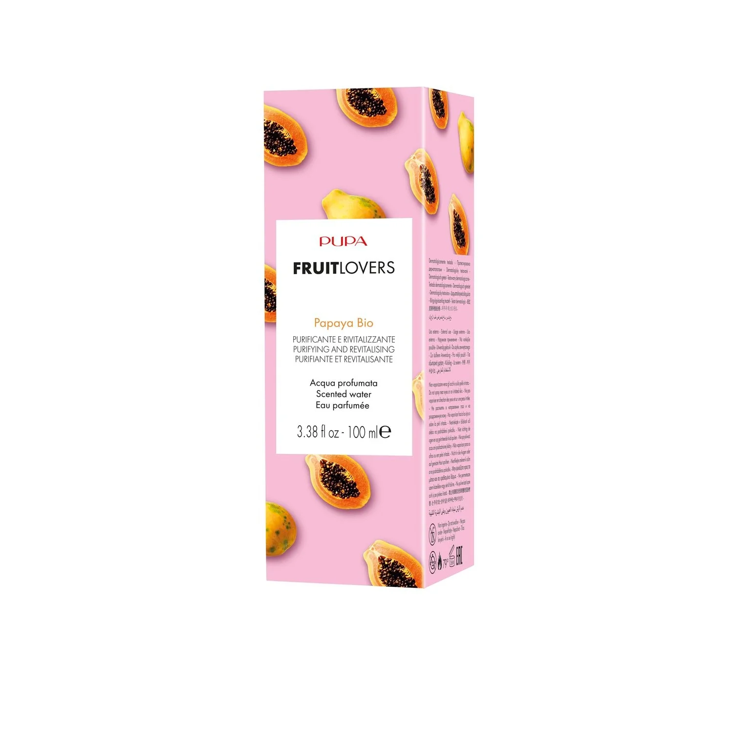 Trattamenti Corpo Fruit Lovers Acqua Profumata - Papaya Bio - Acqua Aromatica