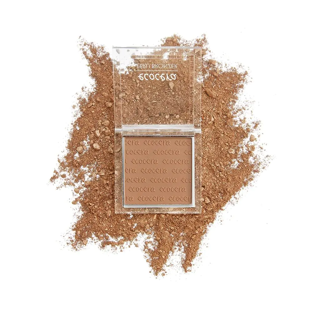 Ecocera Matowy puder brązujący Peru