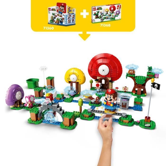 LEGO® Super Mario™ 71368 Ensemble d'extension La chasse au trésor de Toad