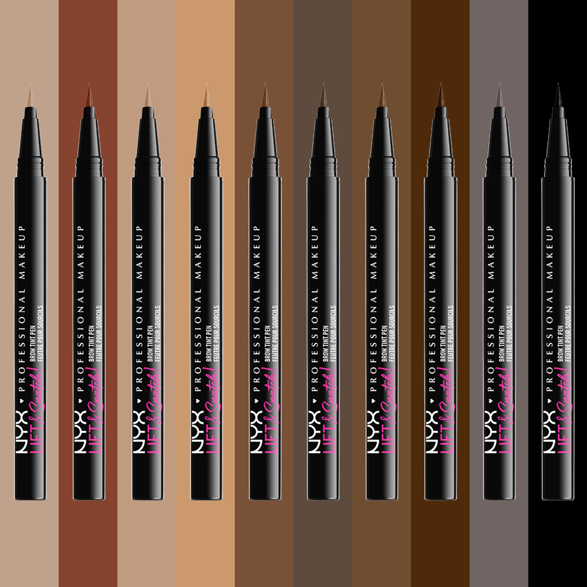 Lift N Snatch olovka za obrve, pepeljasto smeđa - NYX Professional Makeup