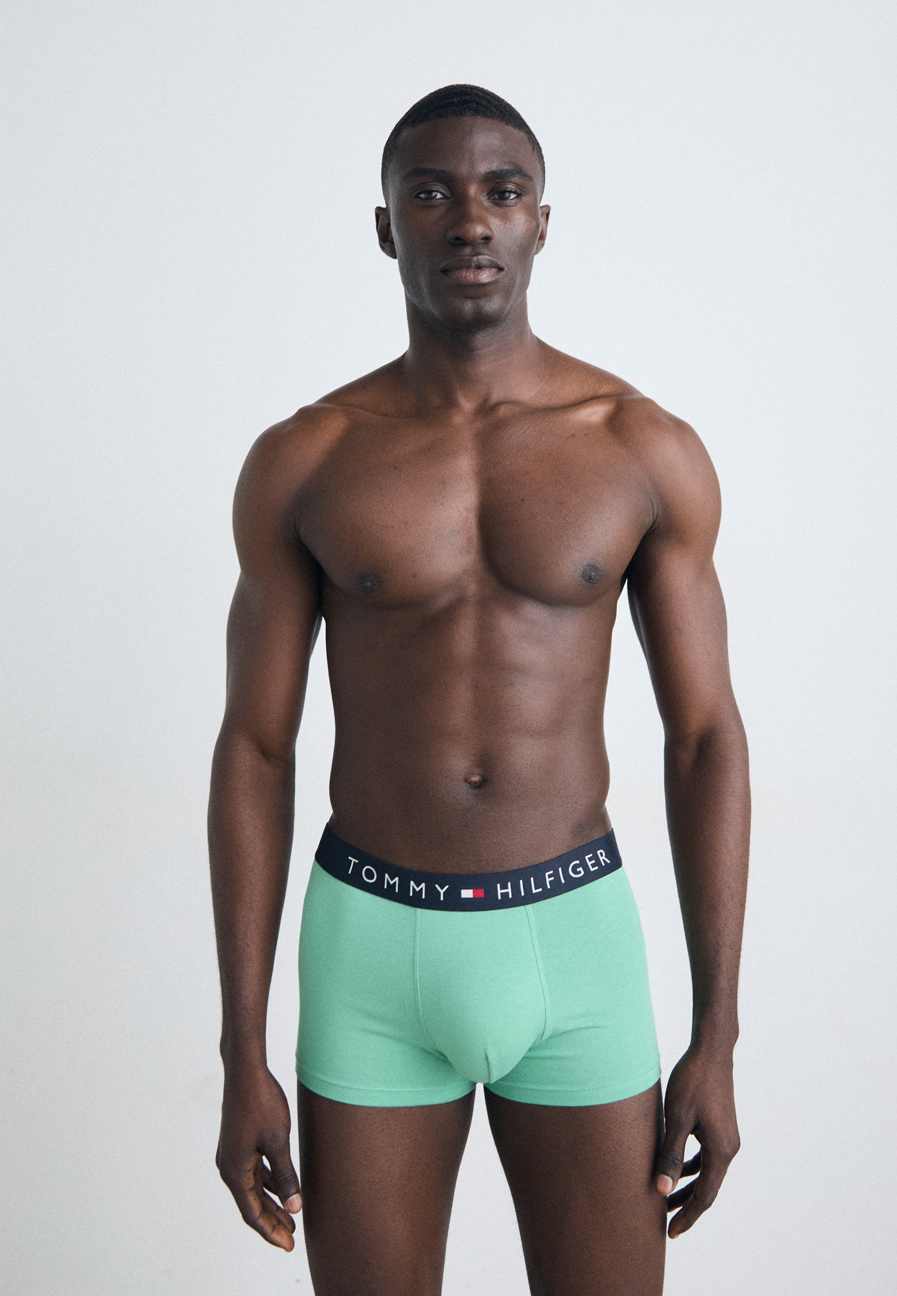 Confezione da 3 boxer Tommy Hilfiger ORIGINAL TRUNK - Boxer - verde/rosa chiaro/blu scuro