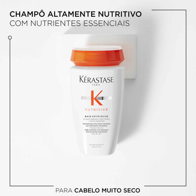 Kérastase Nutritive Bain Satin Riche Shampoo Intensiv næring for veldig tørt hår 250 ml