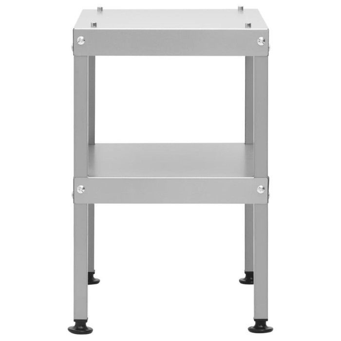 vidaXL Table for smoker/oven 40x28x44.5 cm galvanized steel 364747