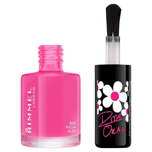 Rimmel 60 Seconds Super Shine Nagellack Rita Ora Neon Fest
