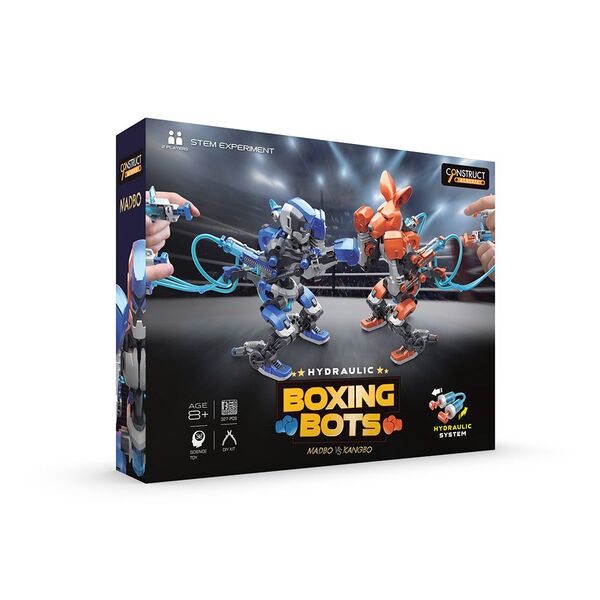 Construiește și creează roboți de box hidraulic