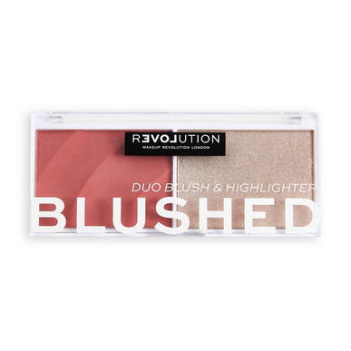 Relove Cute Blushed Iluminador y paleta de colorete 5,8 g 5,8 g