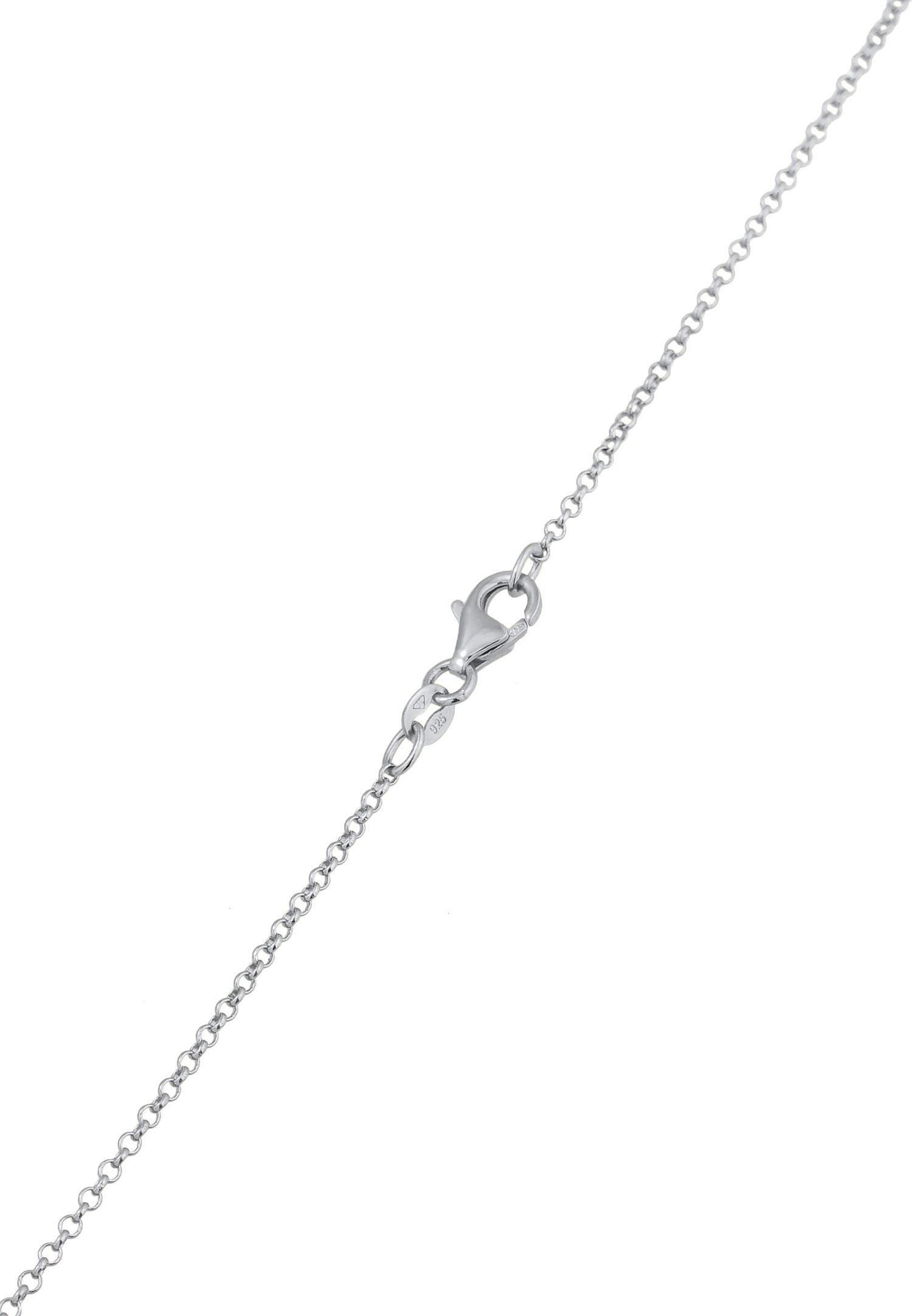 Elli PREMIUM Amulette Médaillon Collier Femme (925/1000) Argent