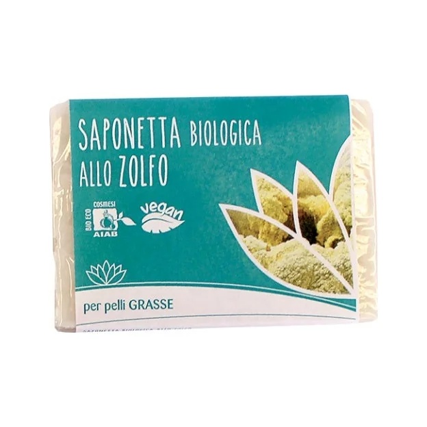 LOTUS FLOWER Bio-Schwefelseife 100g für unreine Haut