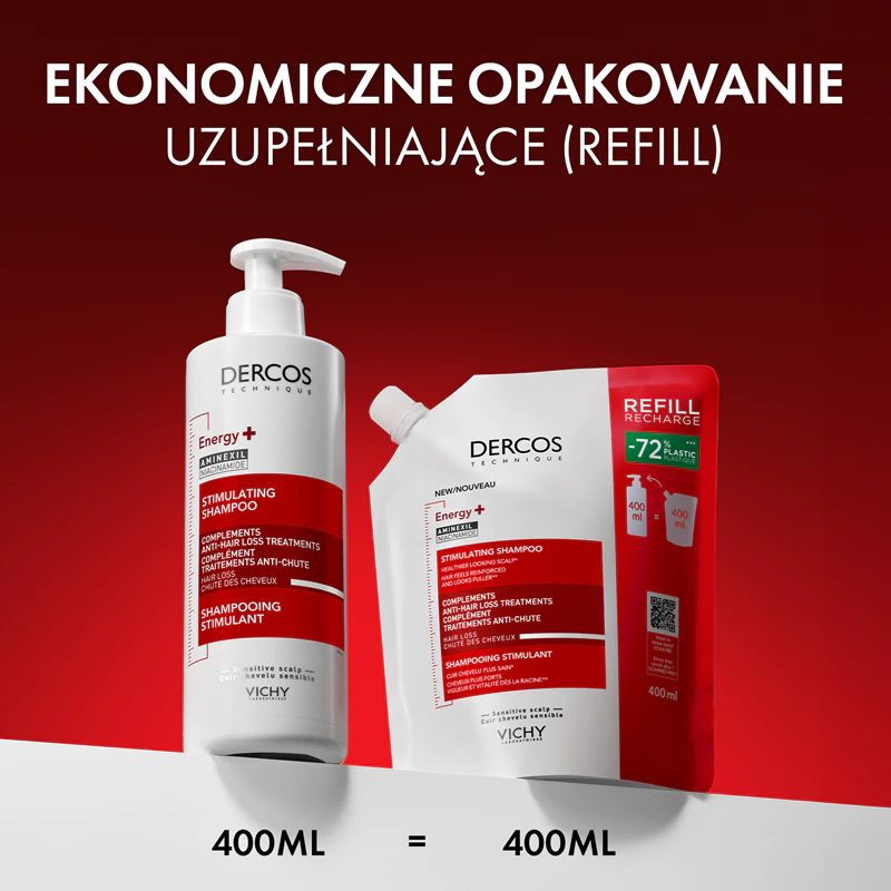 Vichy Dercos Energizující posilující šampon proti vypadávání vlasů