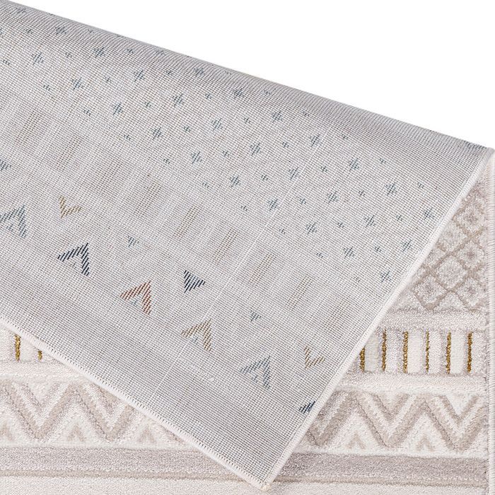 Alfombra grande de diseño contemporáneo y moderno - Beige (290x200 cm) - Nimbus Beige