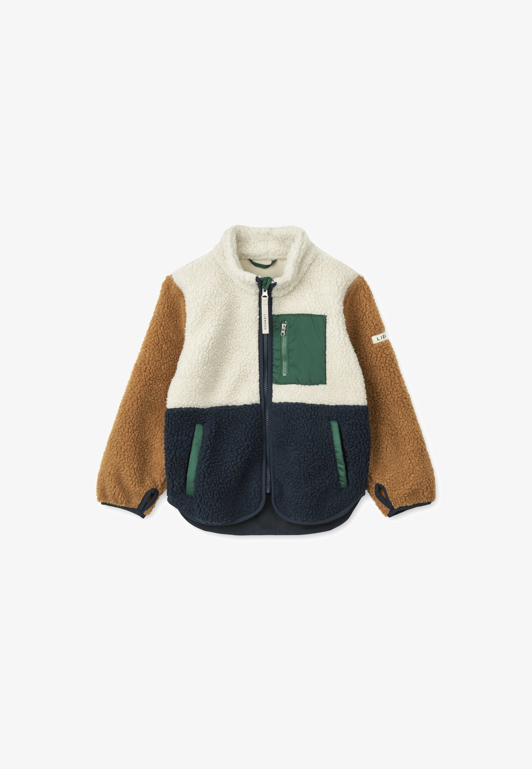 Liewood NOLAN UNISEX - Giacca in pile - classico mix blu navy/multicolore