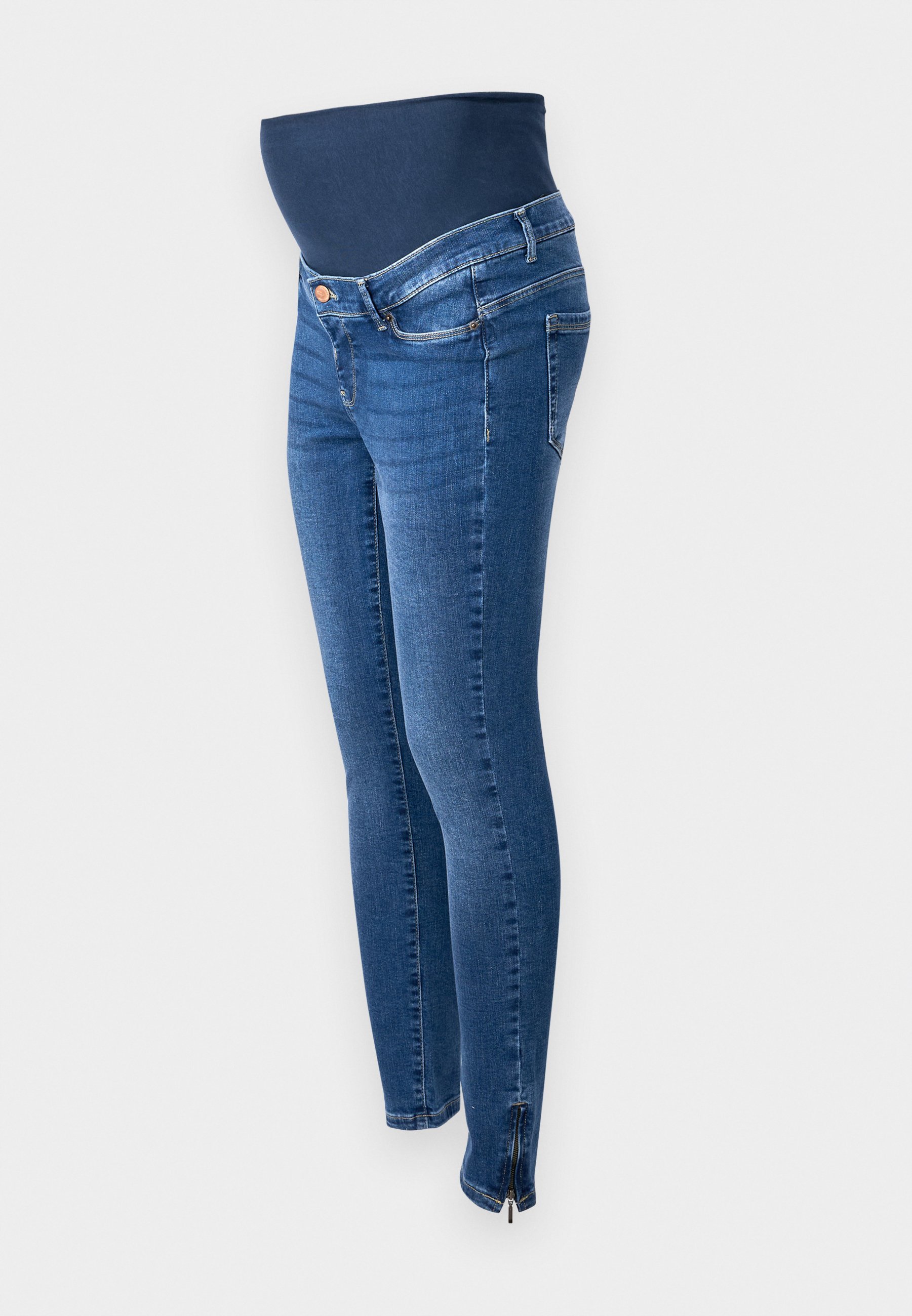 Vero Moda Maternity VMPOSH SKINNY JEANS - Skinny Fit jeans - mediumblauwe denim