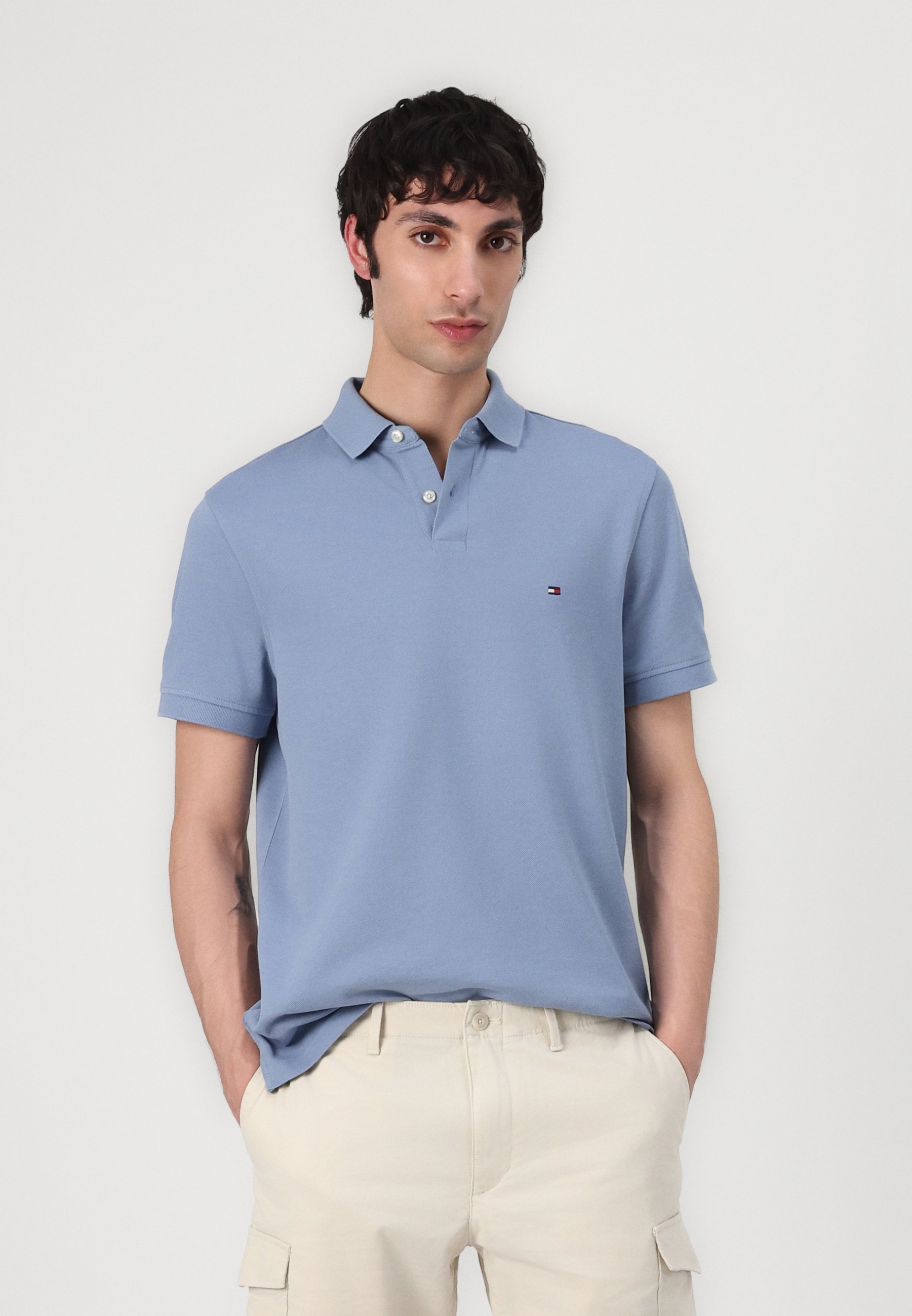 Tommy Hilfiger REGULAR - Poloshirt - frisches Blau