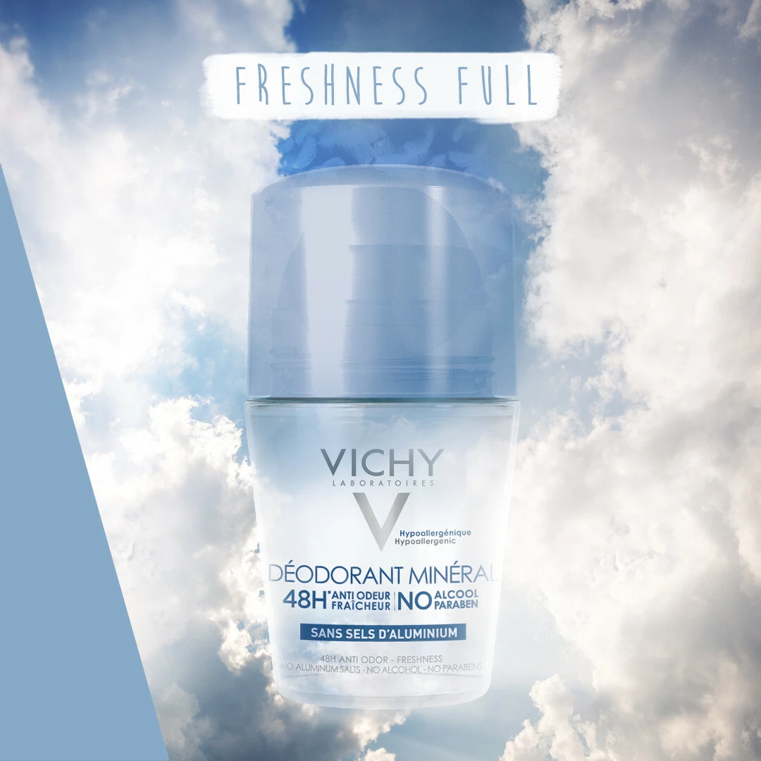 Minéral dezodorans 48H 50 ml - Vichy