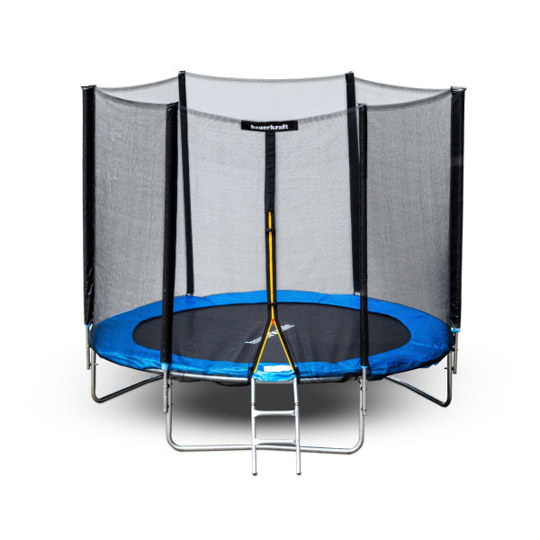Trampolina ogrodowa bauerkraft z siatką o średnicy 8FT 244-252 cm