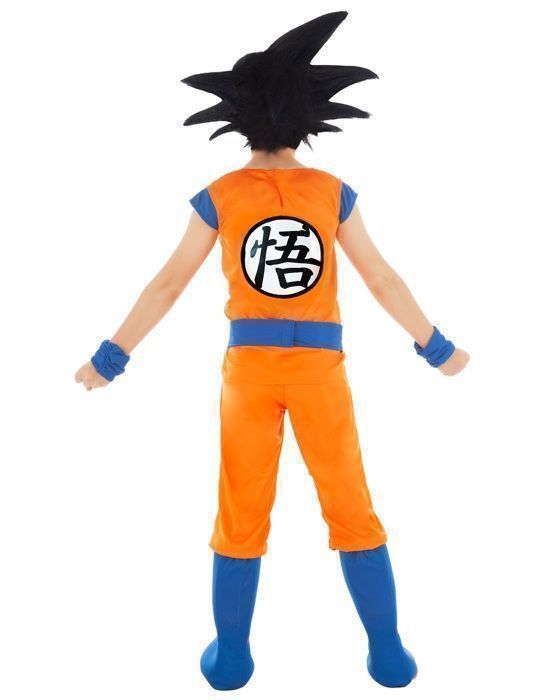 Goku Costume for Boys 5/6 Years Old - Orange, Copper, Tangerine