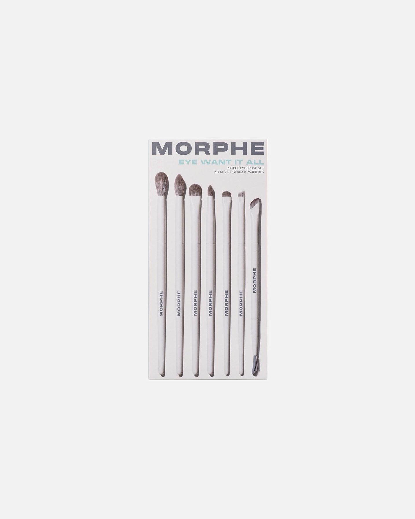 Set de brochas Morphe “Eye Want It All” Set de 7 brochas para ojos – 1 pieza