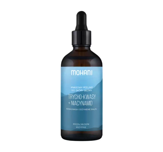 Mohani Earth's Alphabet Collection kwasowy peeling do skóry głowy 100ml