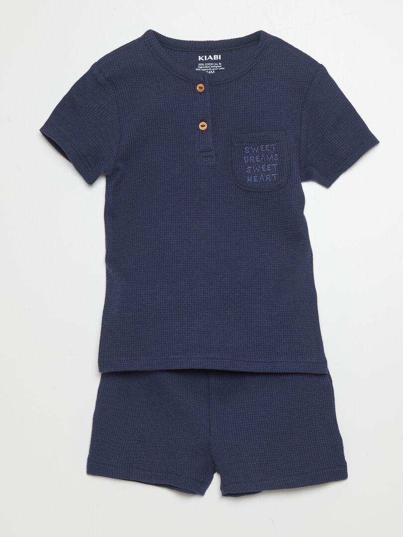Pyjamaset - 2-delig - BLAUW