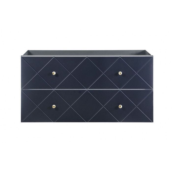 Bathroom set - GENERIC - Aurore Blue - 120 cm - Double sinks - MDF wood