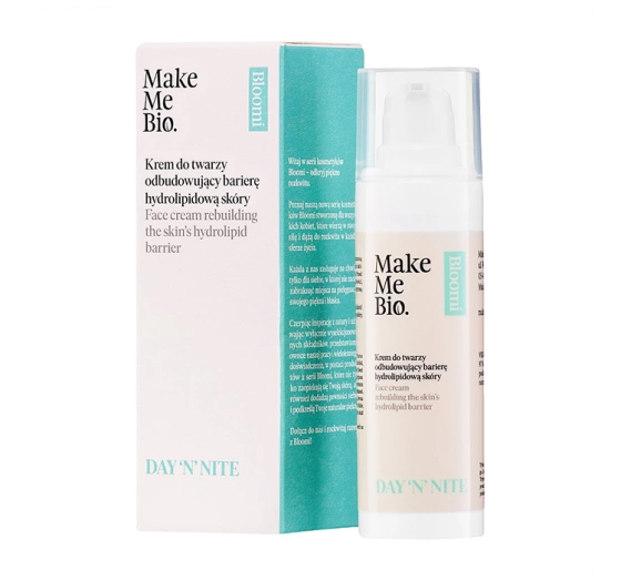 Make Me Bio Bloomi Day 'n' Nite krem do twarzy odbudowujący barierę hydrolipidową skóry 30ml
