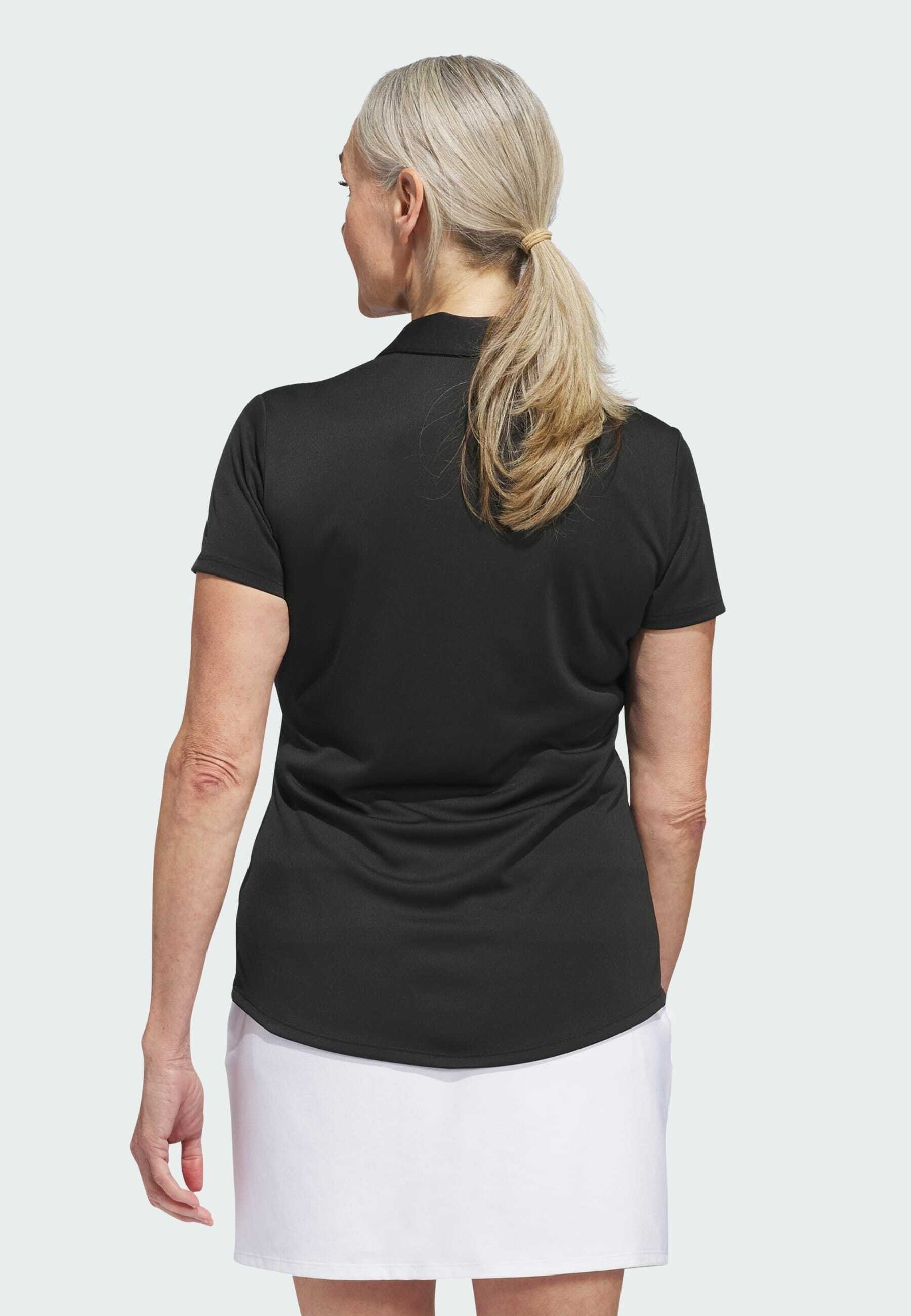 adidas Golf WOMEN'S SOLID PERFORMANCE SHORT SLEEVE - Poloshirt - zwart