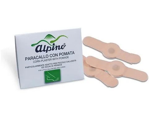 ALPINO Alpino Hornhautpflaster mit Salbe, 6 Stück