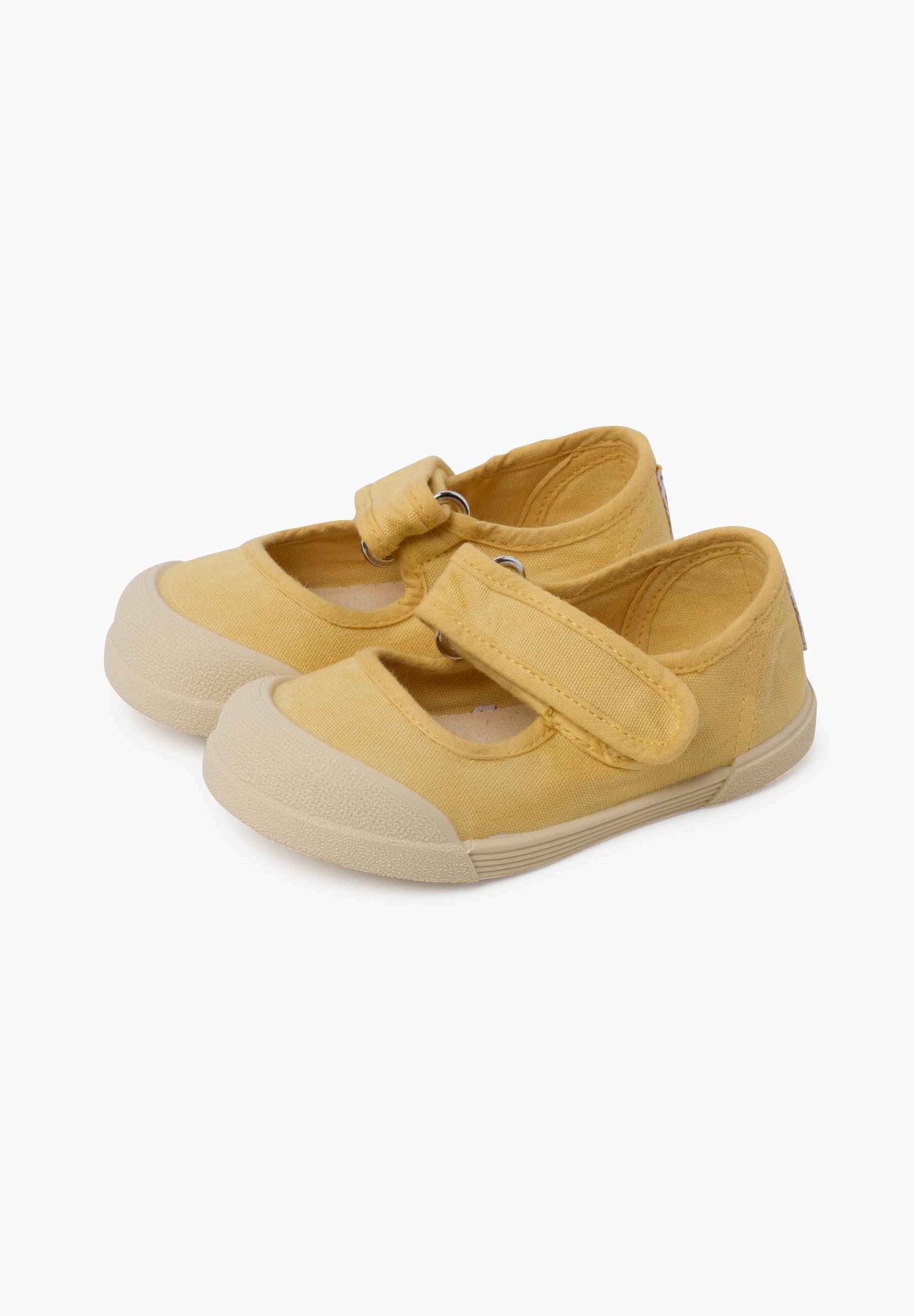 Pisamonas MERCEDITAS BAREFOOT - Ballerina's met enkelbandje - mostaza