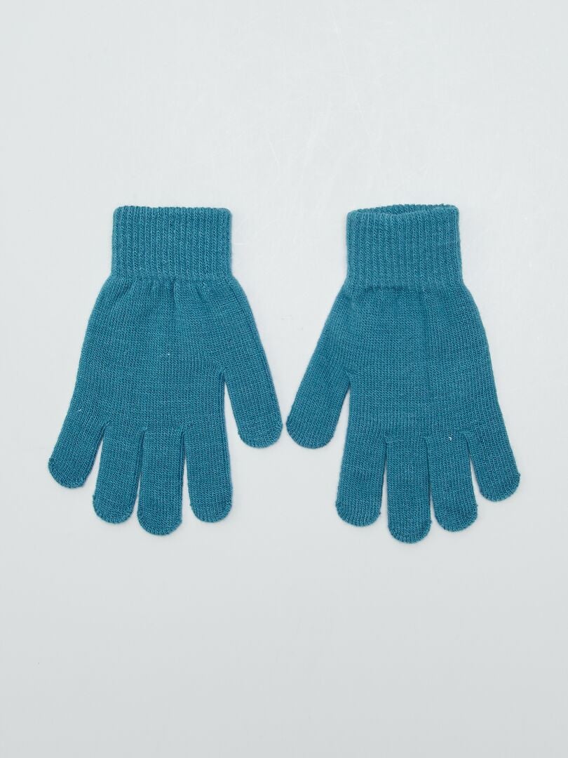 Conjunto de 2 pares de luvas - AZUL