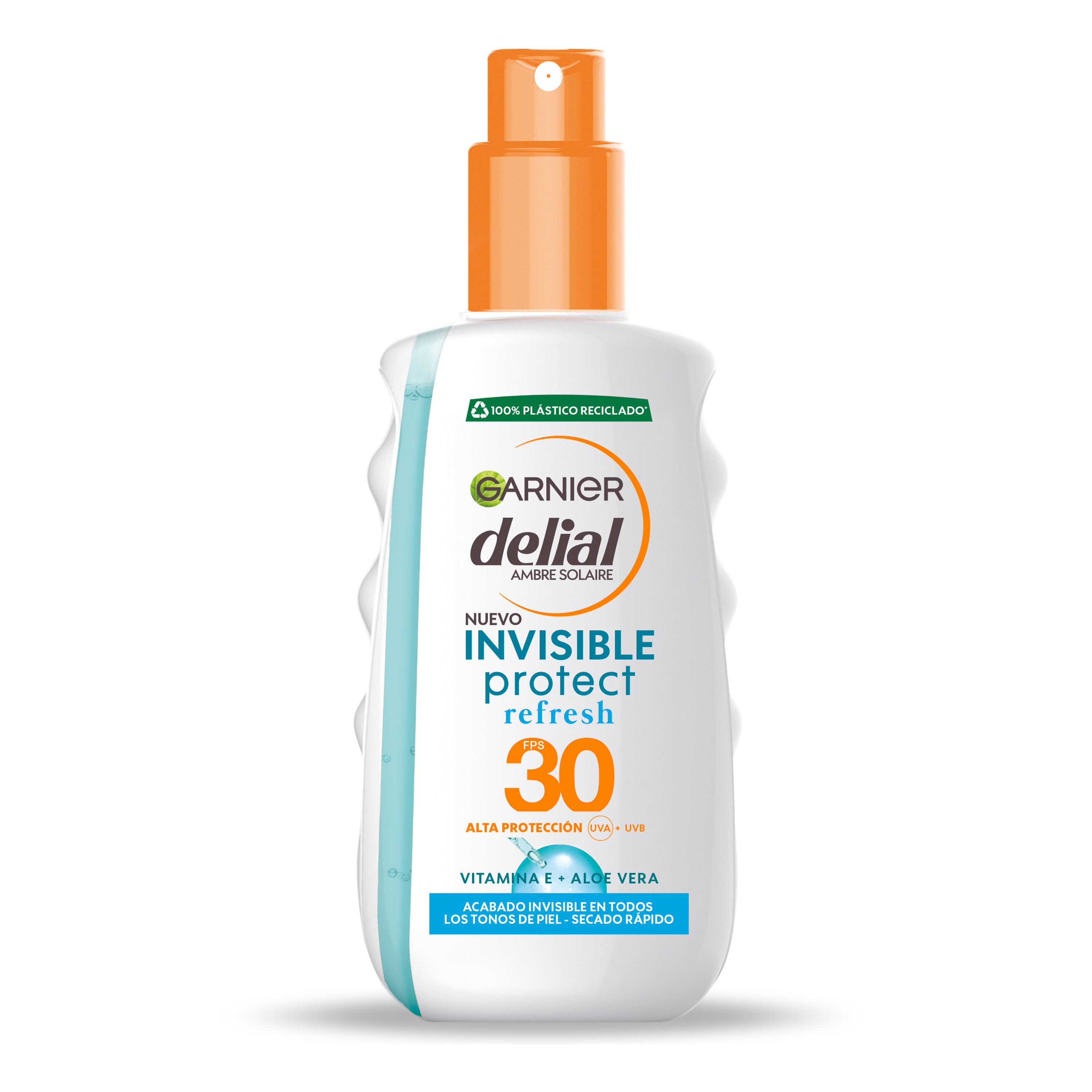 „Delial Invisible Sun Spray“ apsauginis kremas nuo saulės, 30 SPF Kūno apsauga