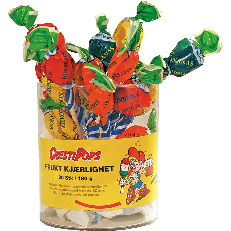 Fruitliefde 20 stuks.