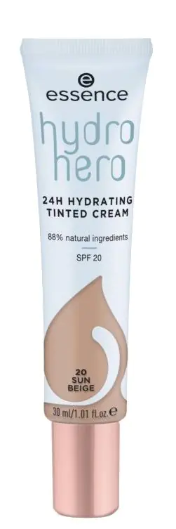 Essence Hydro Hero 24h Hydrating Tinted Cream 20