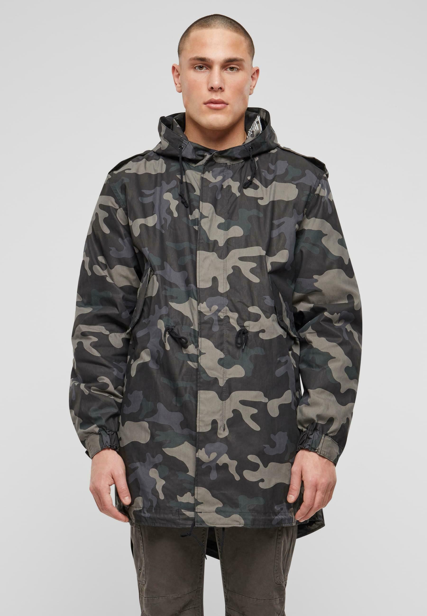 Parka Brandit - mimetico scuro