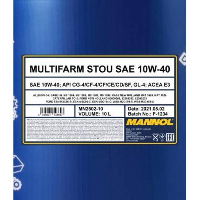 10W40 Motoröl - 10L MN2502-10