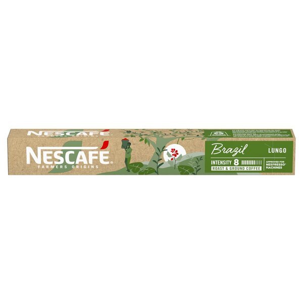 Kavne kapsule Nescafé Farmers Origin Brazil<br>10 kosov