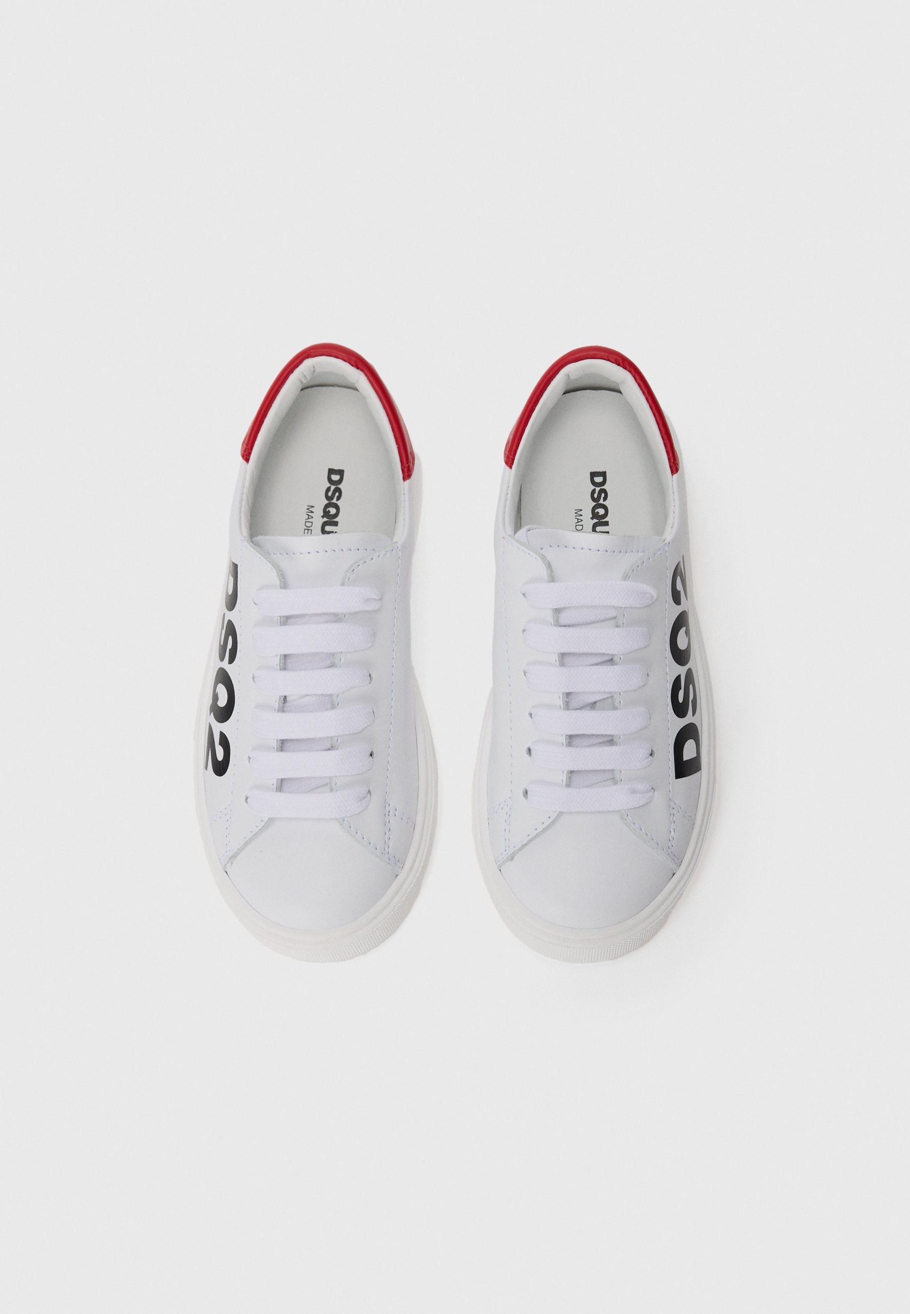 Baskets Dsquared2 UNISEXES - blanches/rouges/noires