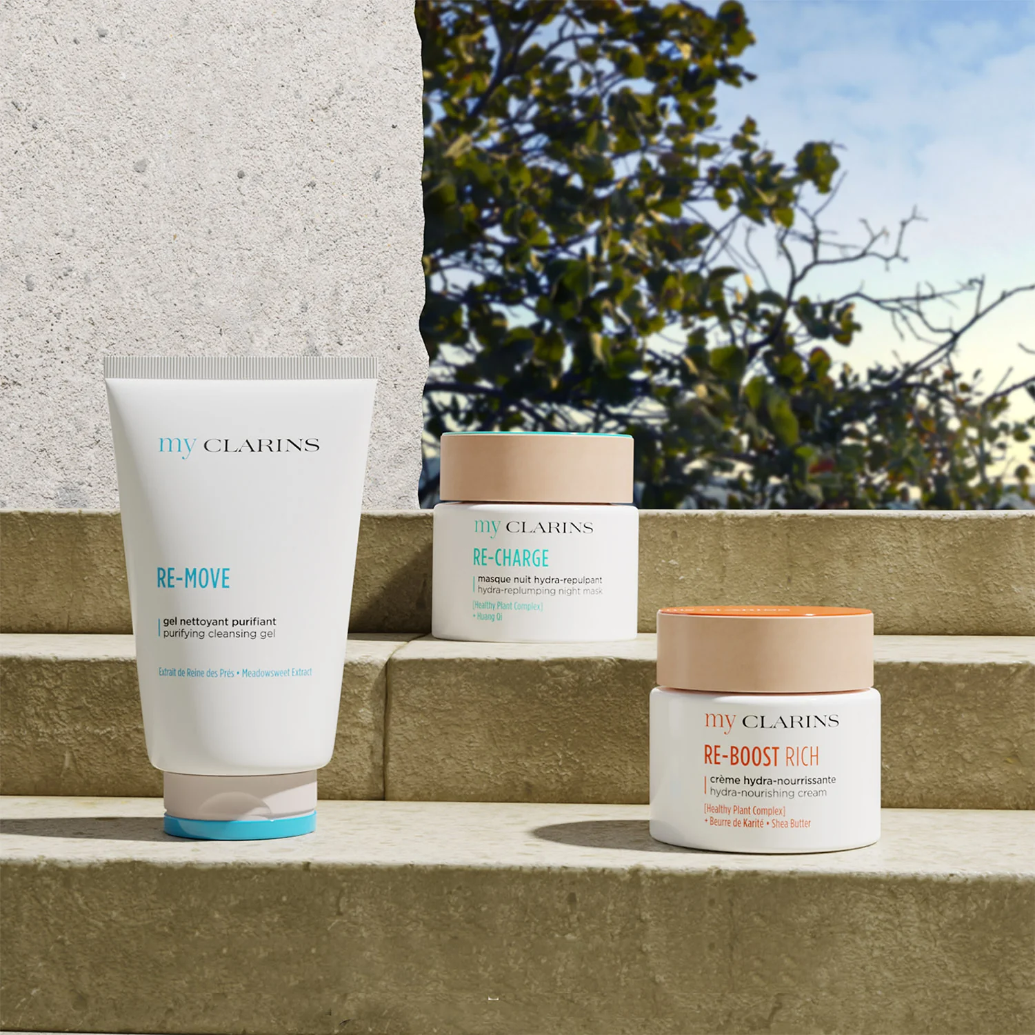 MY CLARINS RE-BOOST RICH Crème Hydra-Nourrissante - Tratt.viso 24 ore nutriente