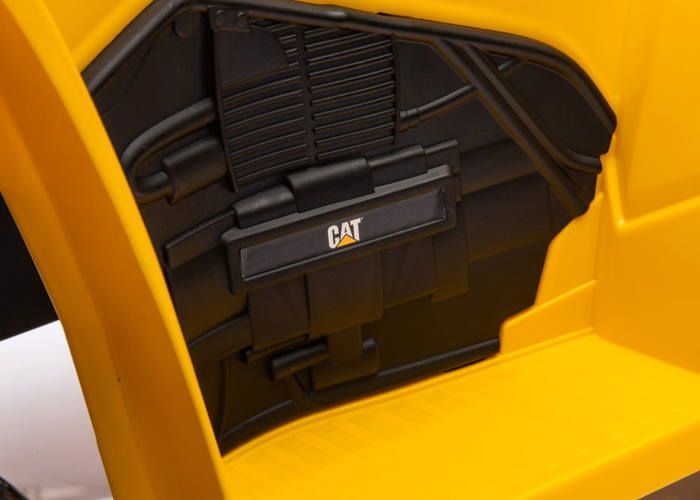 Voiture Electrique pour enfants Quad CAT TRX - 18 à 36 mois - 6V 4,5Ah - lampe LED - signal sonore - Jaune