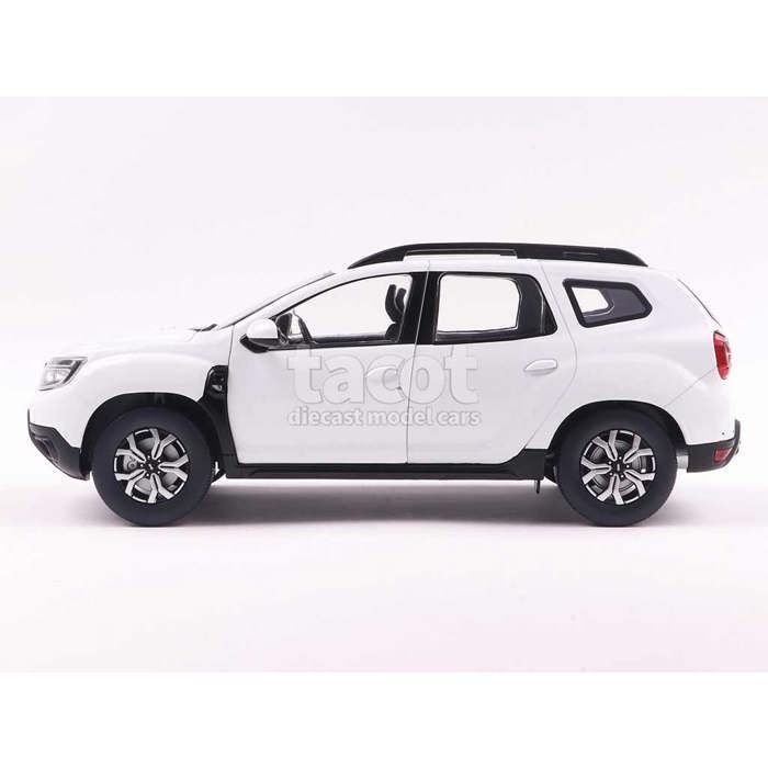 Verzamelbaar miniatuurautootje - SOLIDO - Dacia Duster 2024 - schaal 1/18 - Gemaakt van metaal - Wit