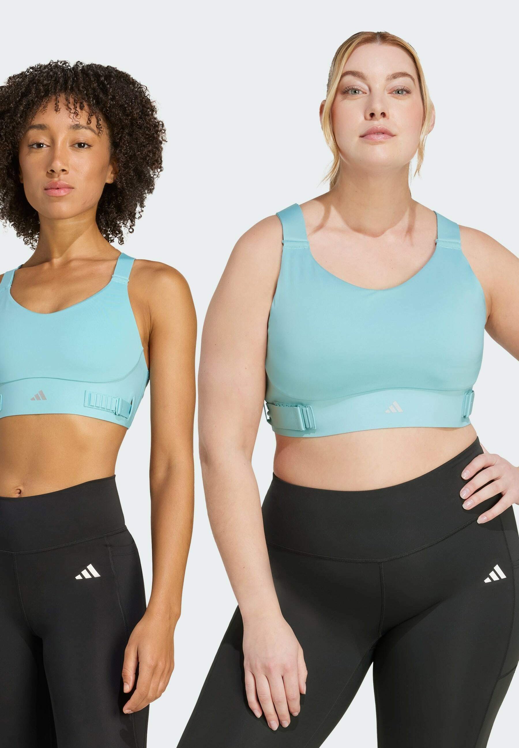 adidas Performance FASTIM - Sportbeha met hoge ondersteuning - mintgroen