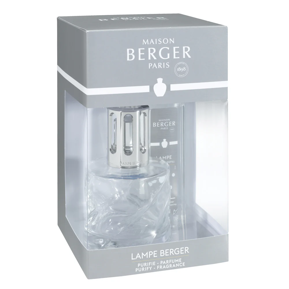 Lampe Coffret Spirale Trasparent - Cofanetto con Lampada, Lampada Catalitica