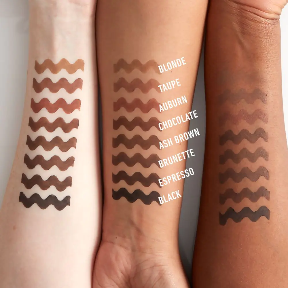 NYX Fill & Fluff Kredka do brwi Black