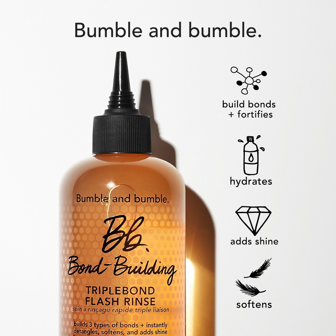 Bumble and bumble. Plaukų kaukė Bond-Building Triplebond Flash Rinse - 55 ml