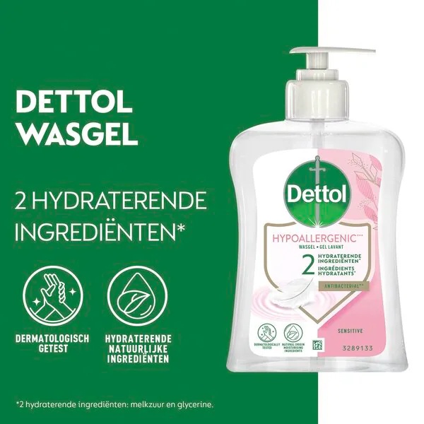 Dettol antibakterijski gel za pranje za osjetljivu kožu 250ml