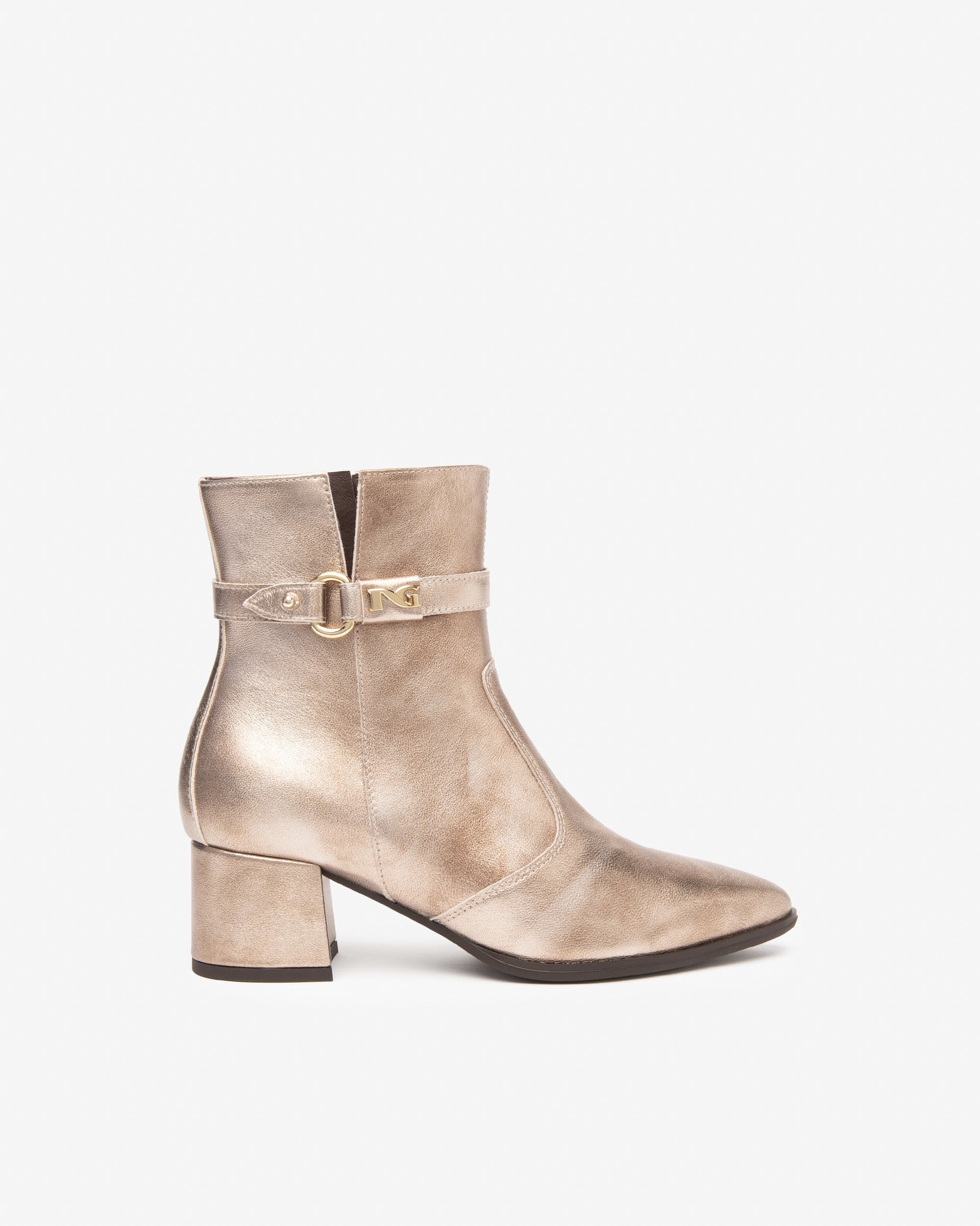  Damen-Ankle-Boots aus Leder